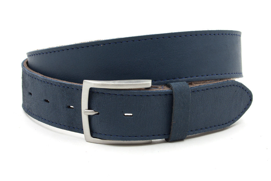 Dames riem  donkerblauw