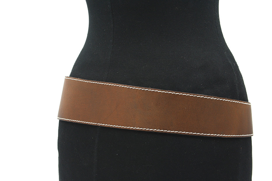 Dames heupriem bruin