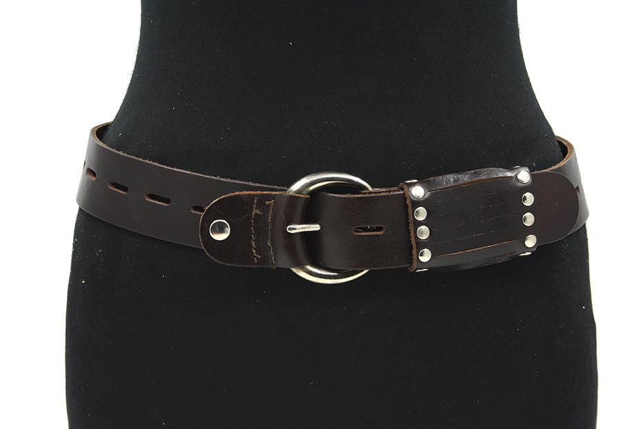 Dames/heren bruine afhangriem