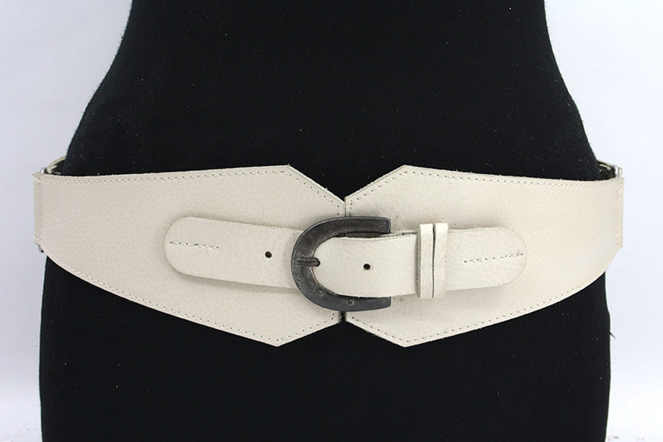 Dames afhangriem beige