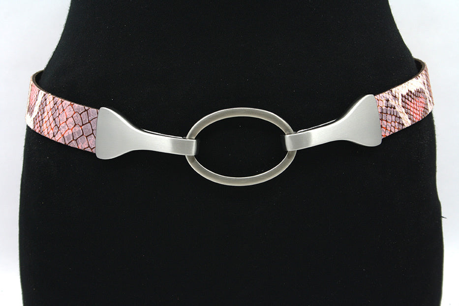 Dames afhangriem in rose pastel