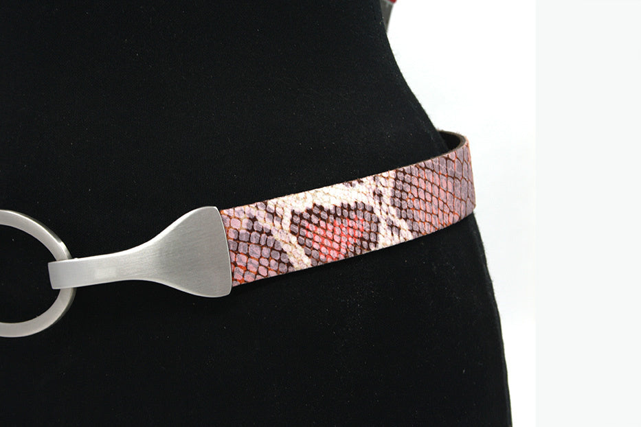 Dames afhangriem in rose pastel