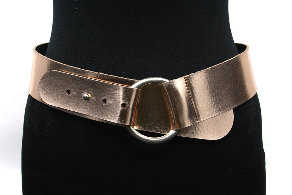 Dames afhangriem rosegoud