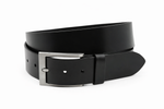 dames basic riem zwart leer 4 cm